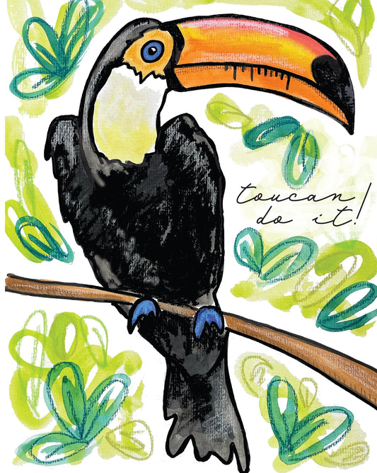 Toucan Do It Card