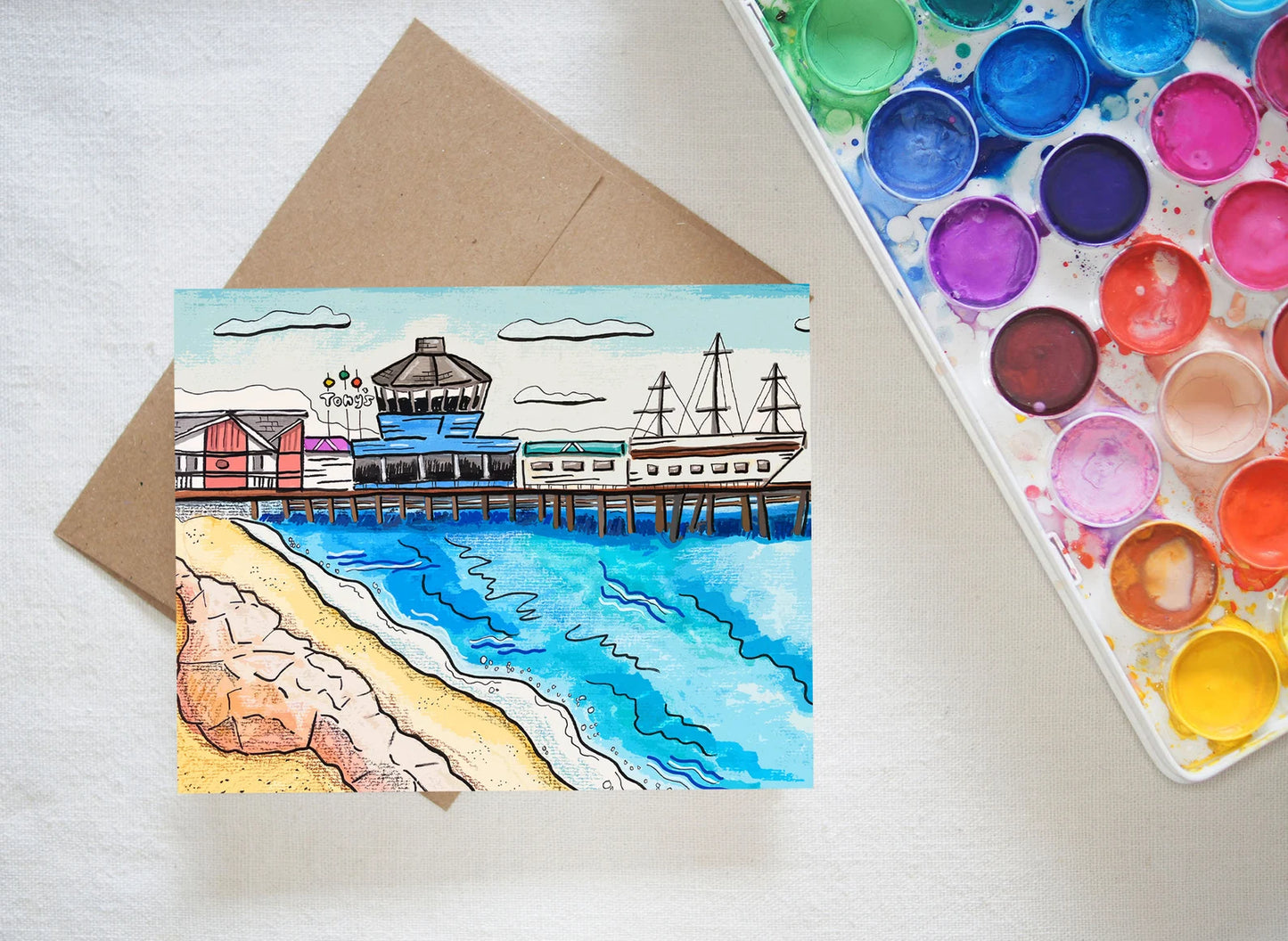 Redondo Pier Card