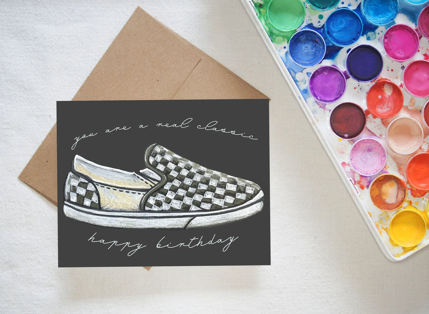 Classic Skater Birthday Card