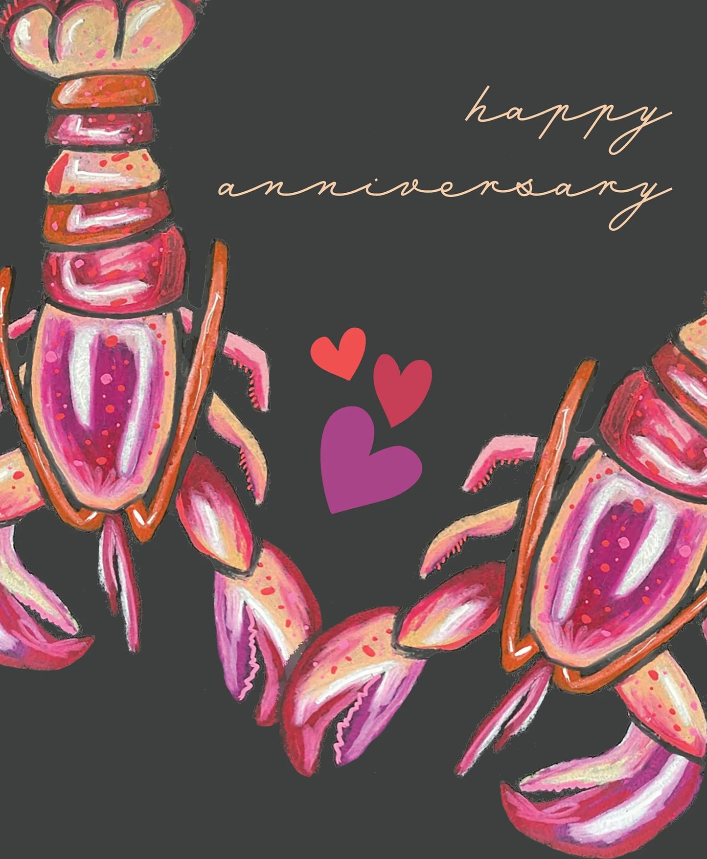 Lobster Anniversary Card