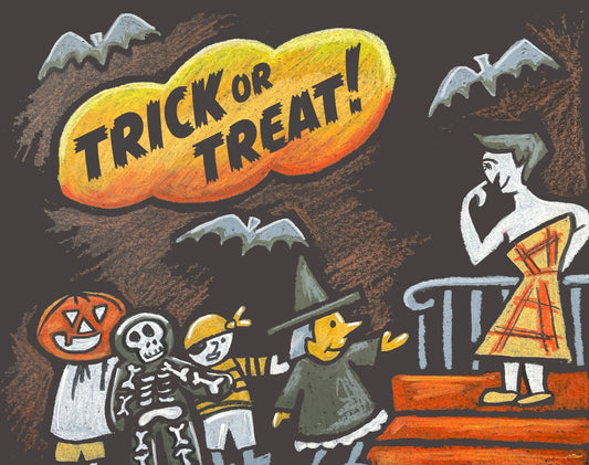 Trick or Treaters Card