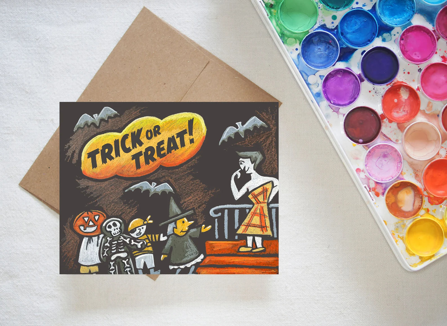 Trick or Treaters Card