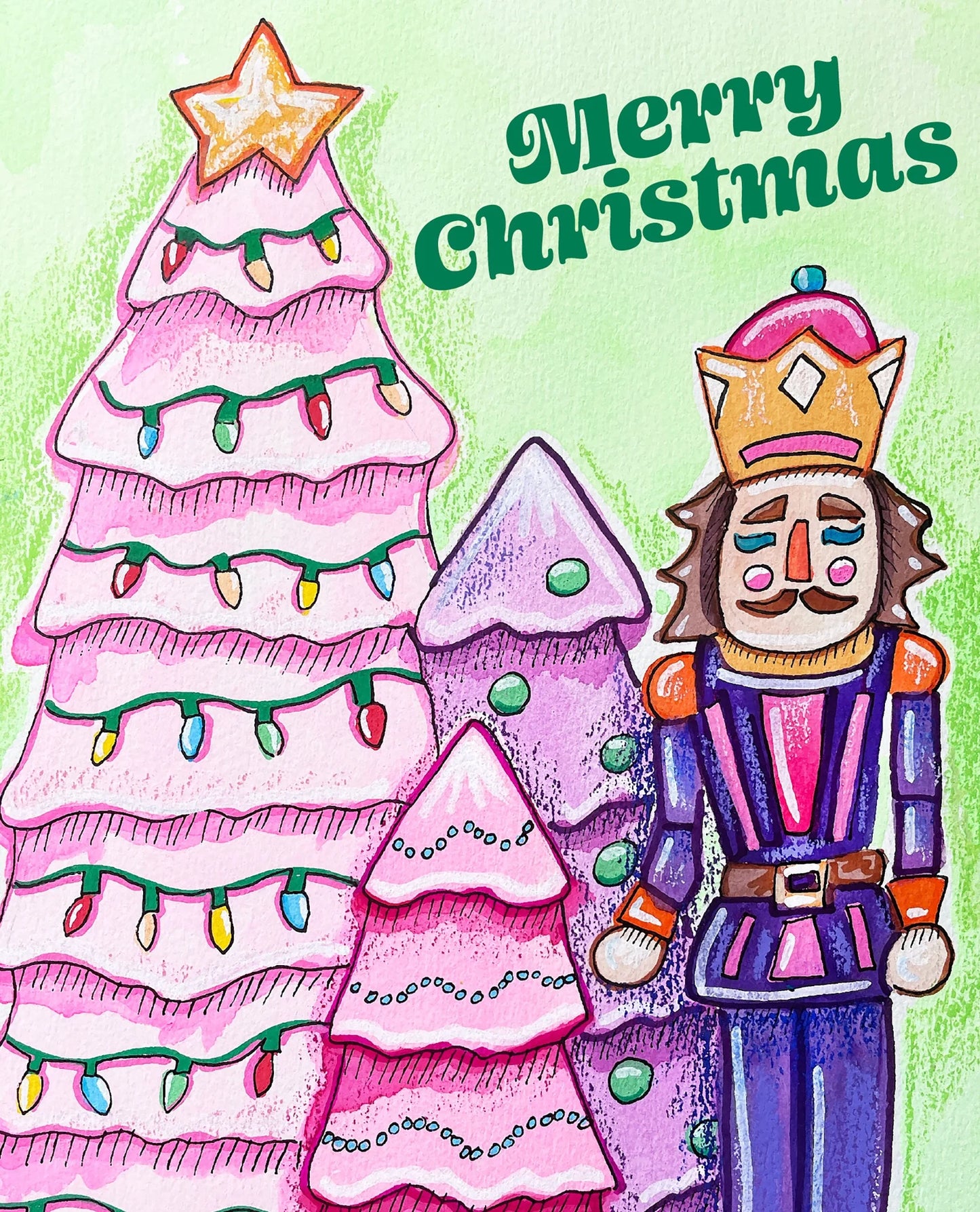 Christmas Nutcracker Card