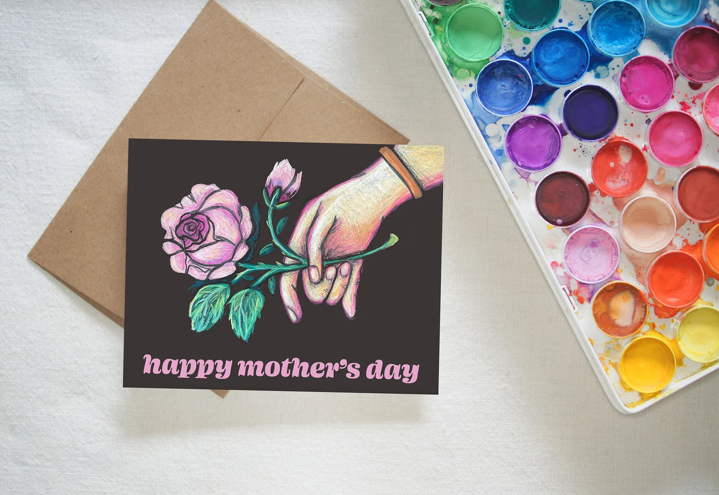 Mother's Day Rose Card