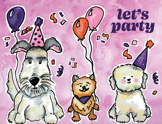 Party Doggies Card