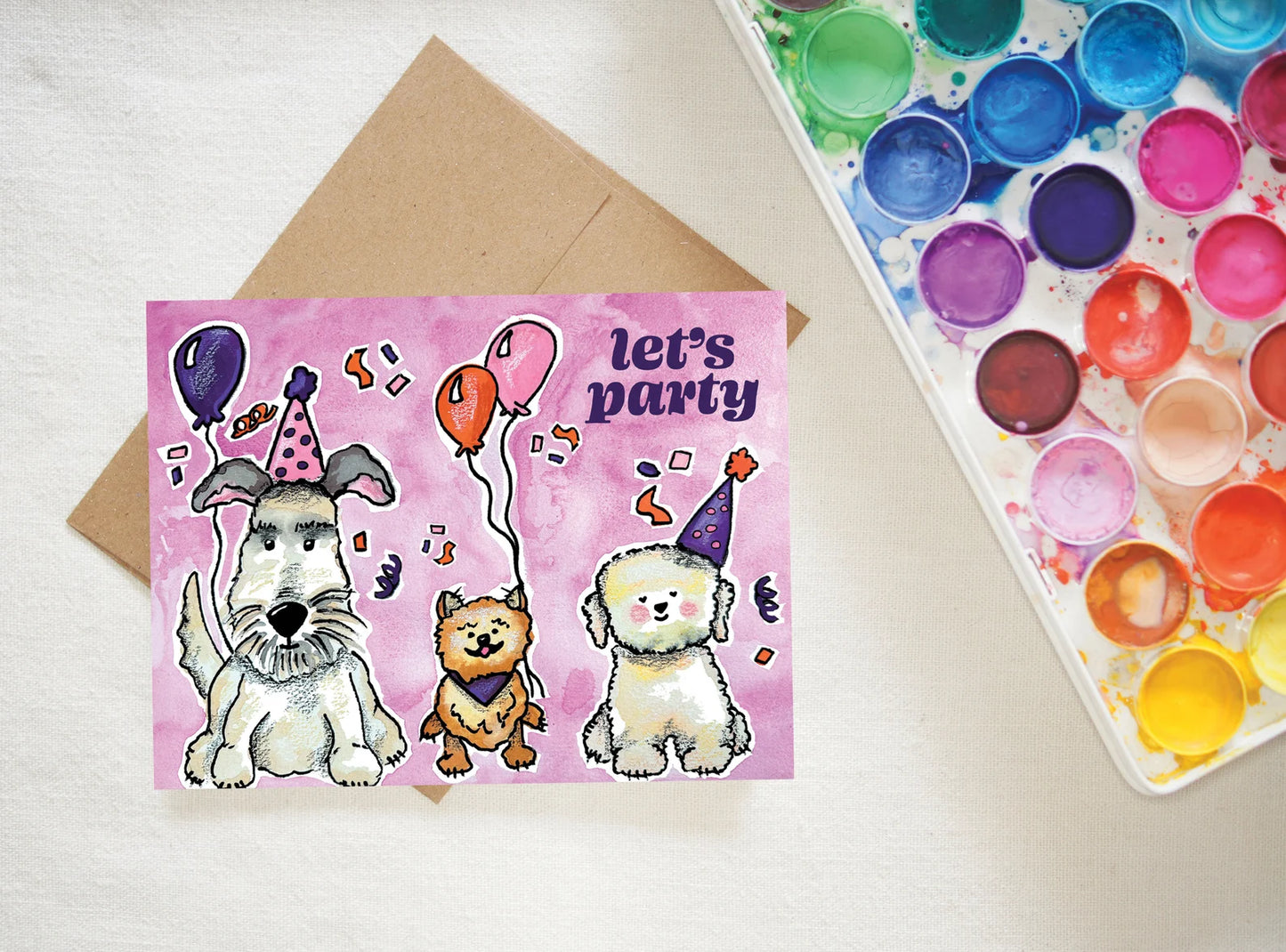 Party Doggies Card