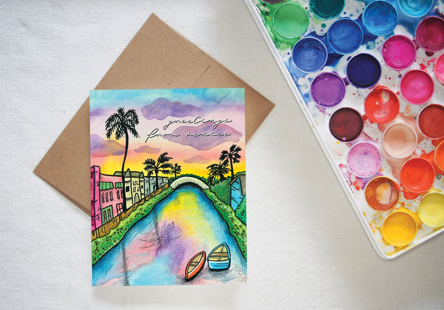 Venice Canals Card