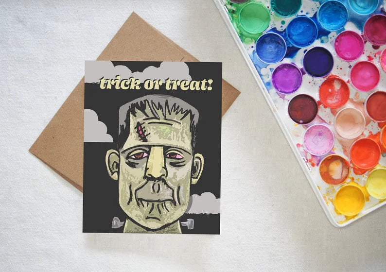 Frankenstein's Monster Card