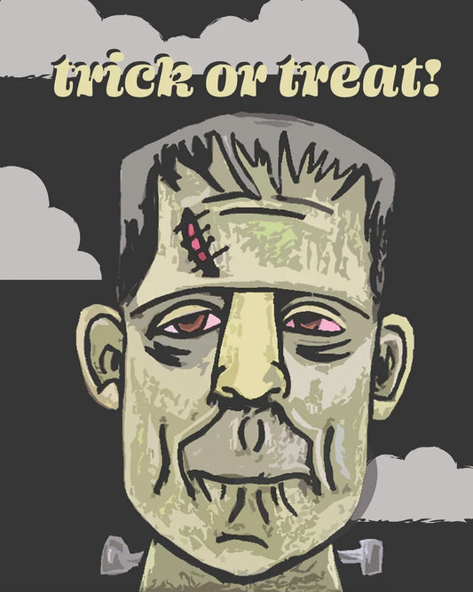 Frankenstein's Monster Card